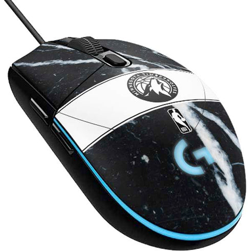 NBA Minnesota Timberwolves Marble G203 Prodigy RGB Wired Gaming Mouse Skin
